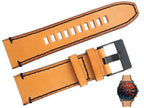 Diesel DZ4476 Mega Chief Chronograph Men's Watch – Black Dial & Brown Leather Strap