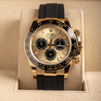 Rolex Daytona 126518LN Yellow Gold "Pikachu" Oysterflex full