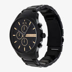Armani Exchange Hampton AX2164 Men's Chronograph Watch – Black Dial with Black Stainless Steel Strap