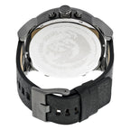 Diesel DZ7348 Mr. Daddy 2.0 Chronograph Men's Watch – Black Dial & Black Leather Strap
